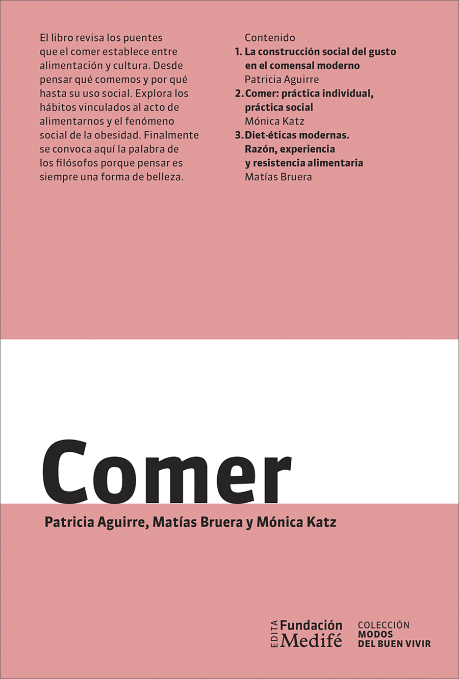 Comer portada