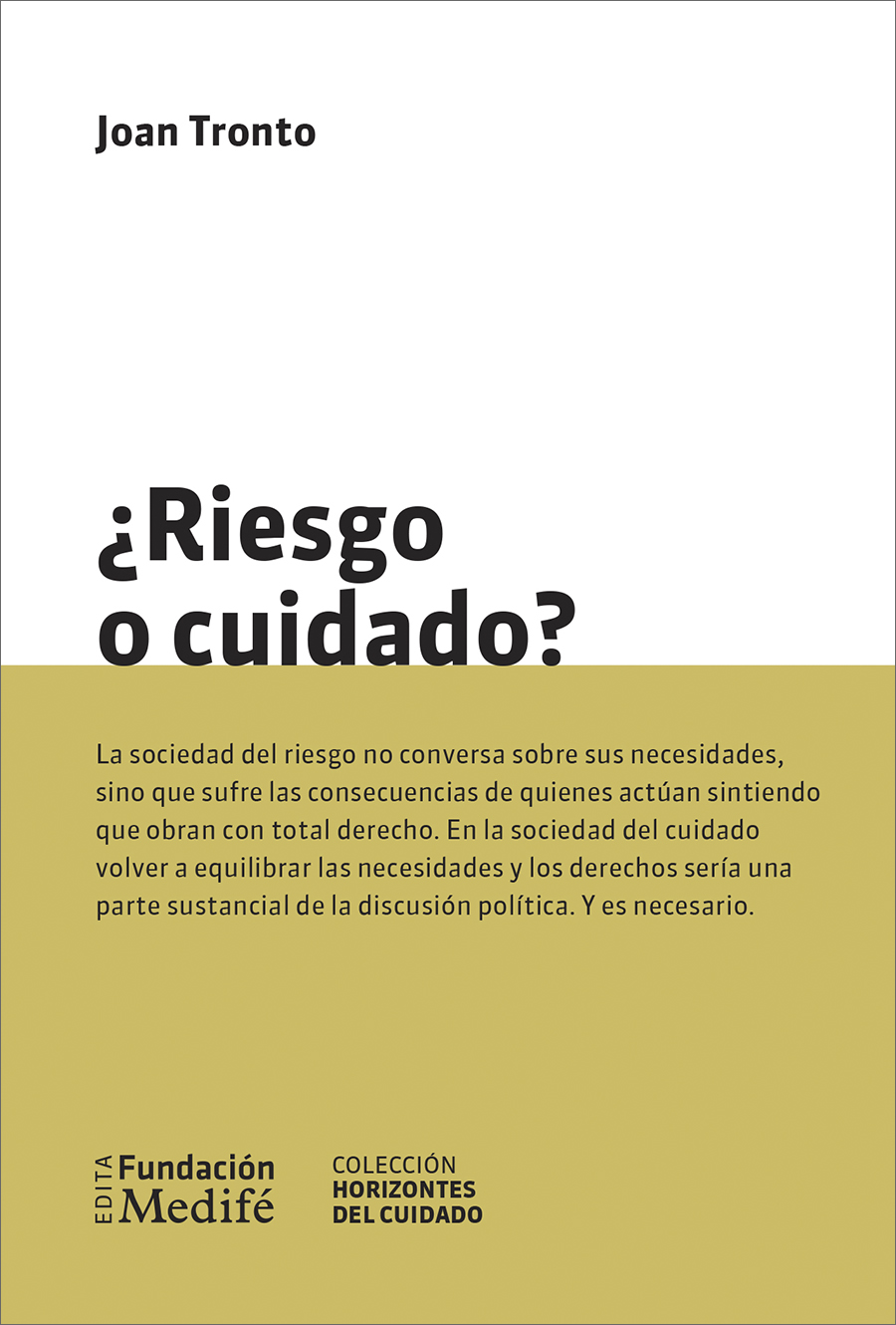 ¿Riesgo o cuidado? portada